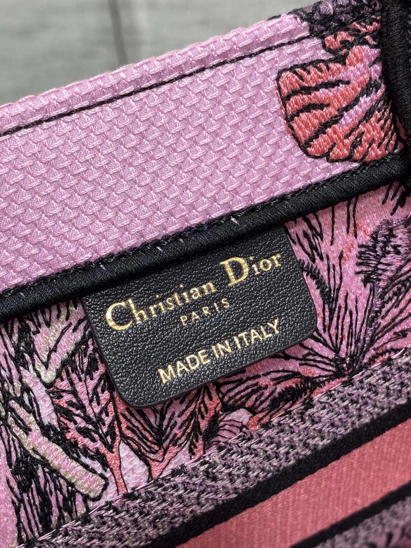 Dior Small Book Tote M1265 Toile de Jouy Embroidery M3510 - Default Title - View 6