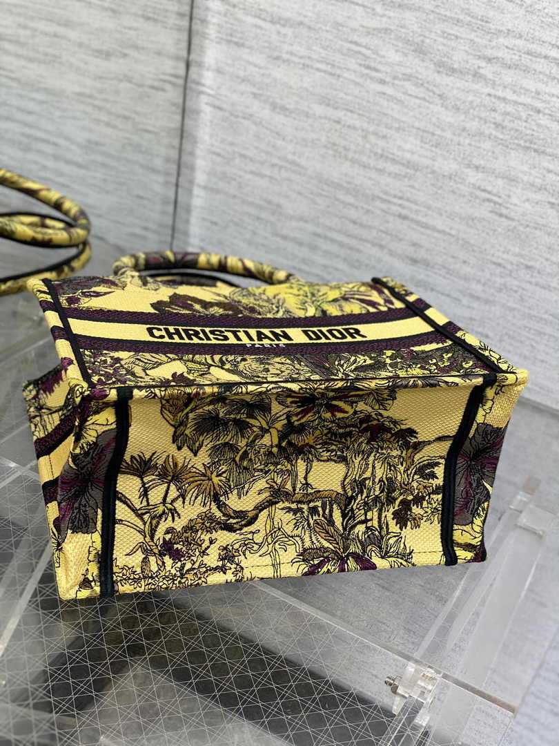 Dior Small Book Tote M1265 Toile de Jouy Embroidery M3515 - Default Title - View 4