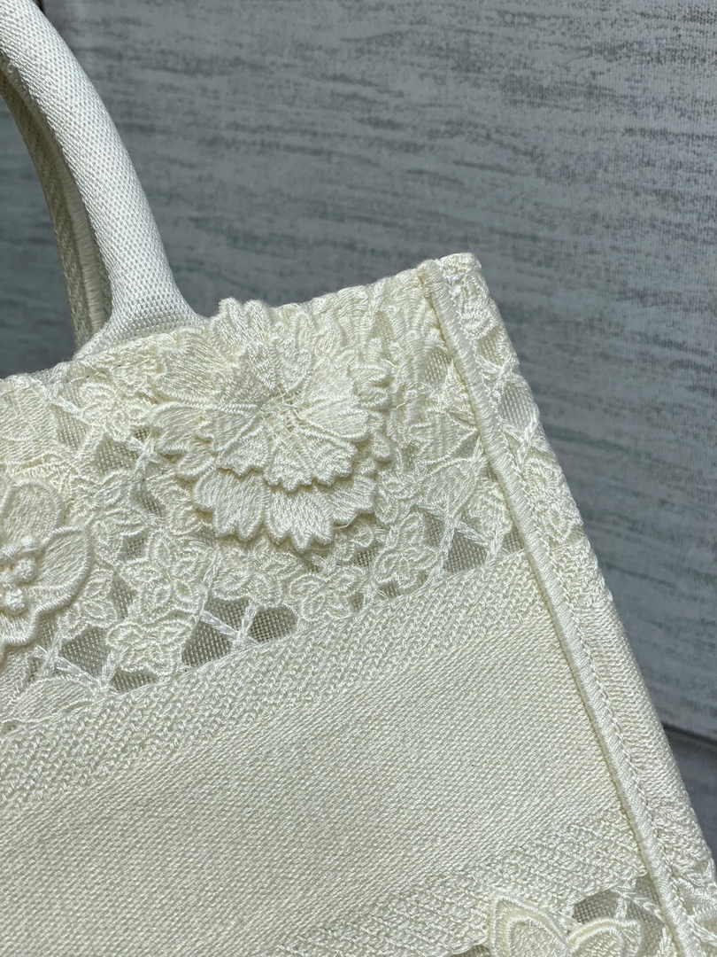 Dior Small Book Tote M1265 Toile de Jouy Embroidery M3534 - Default Title - View 9