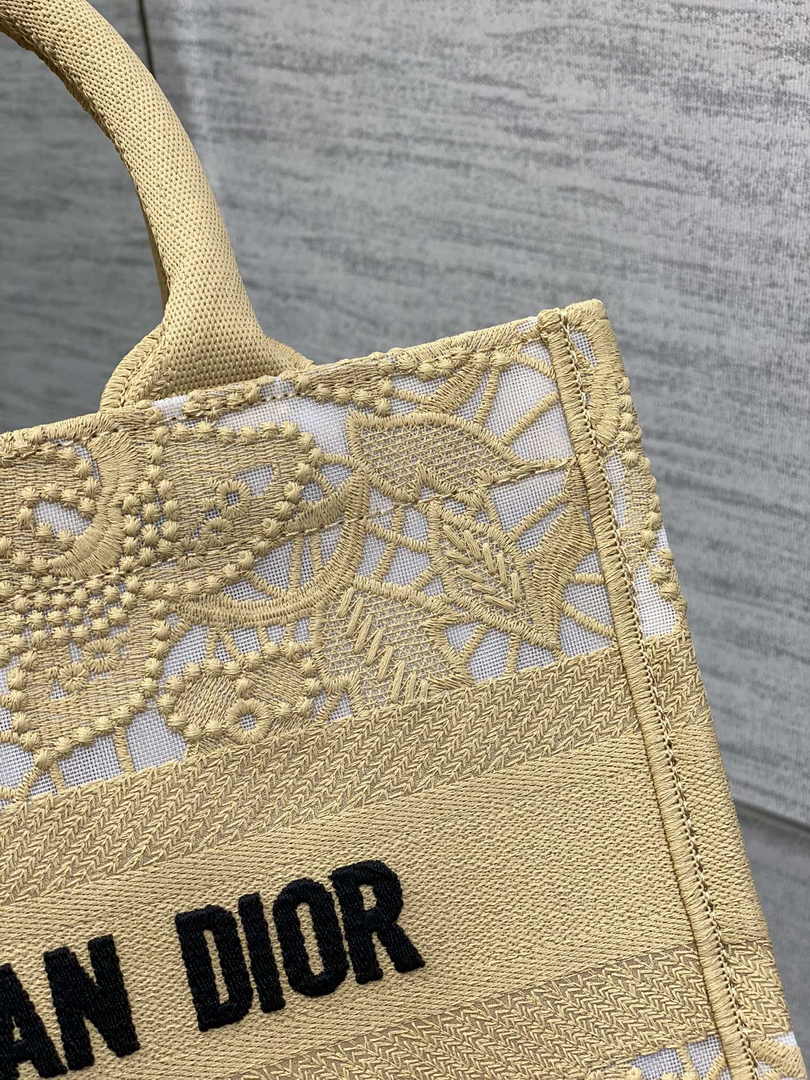 Dior Small Book Tote M1265 Toile de Jouy Embroidery M3541 - Default Title - View 8