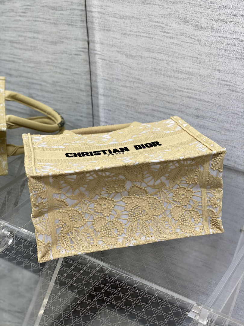 Dior Small Book Tote M1265 Toile de Jouy Embroidery M3541 - Default Title - View 4