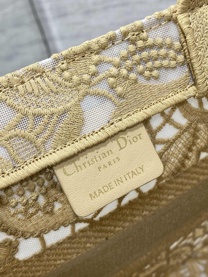 Dior Small Book Tote M1265 Toile de Jouy Embroidery M3541 - Default Title - View 6