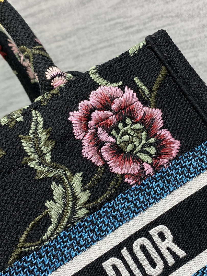 Dior Small Book Tote M1265 Toile de Jouy Embroidery M3549 - Default Title - View 8