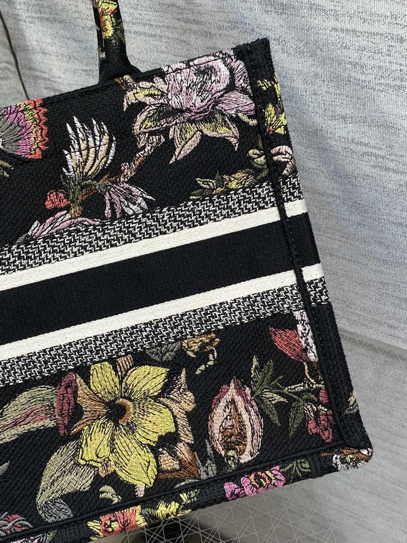 Dior Small Book Tote M1265 Toile de Jouy Embroidery M3553 - Default Title - View 9