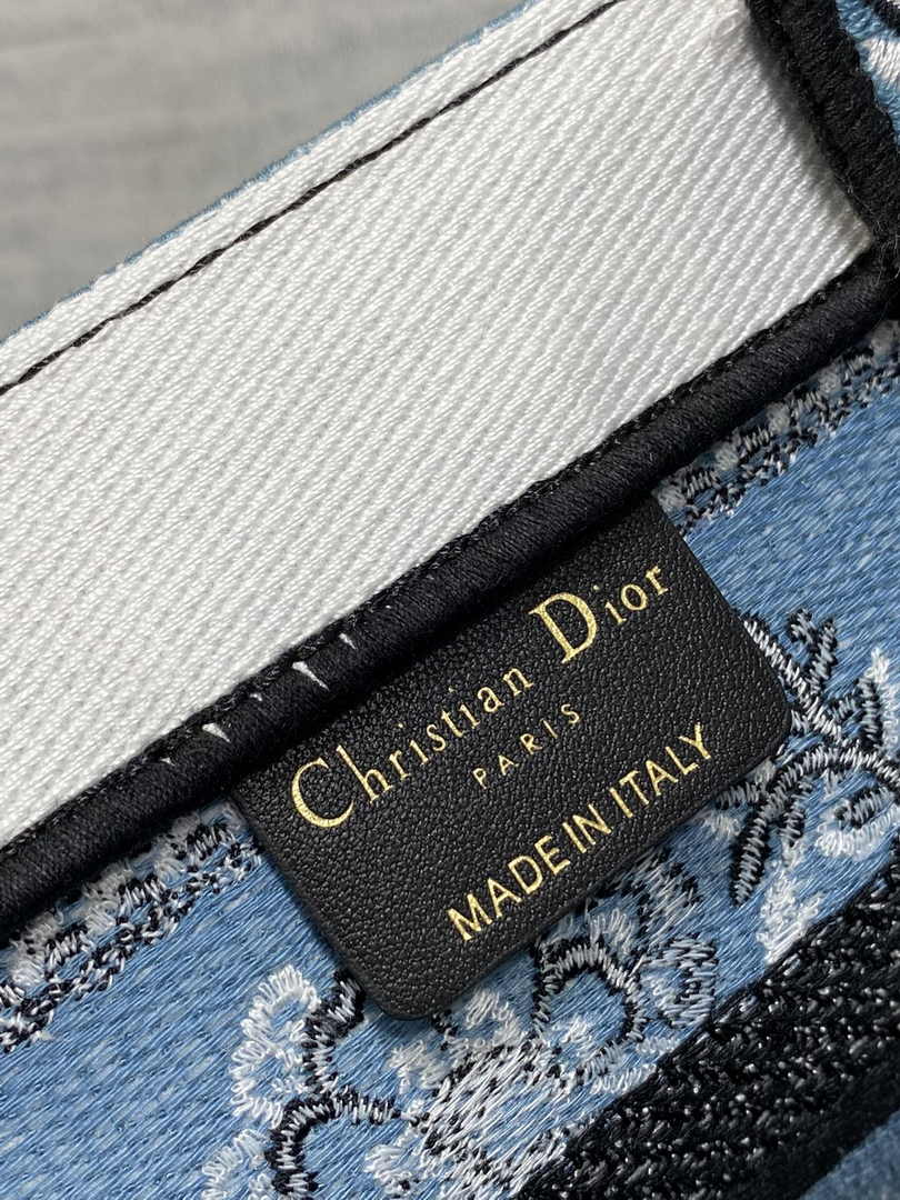 Dior Small Book Tote M1265 Toile de Jouy Embroidery M3544 - Default Title - View 6