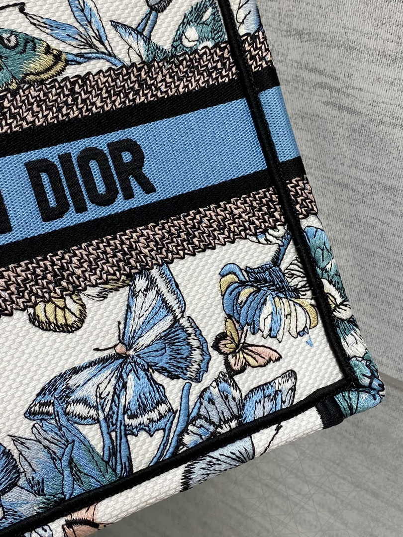 Dior Small Book Tote M1265 Toile de Jouy Embroidery M3555 - Default Title - View 8