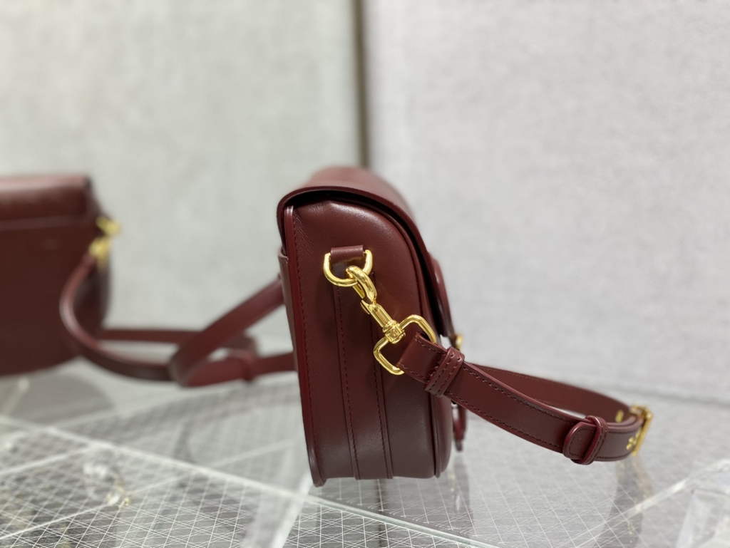 Dior Medium Bobby Bag M9319 Wine Red Box Calfskin - Default Title - View 6