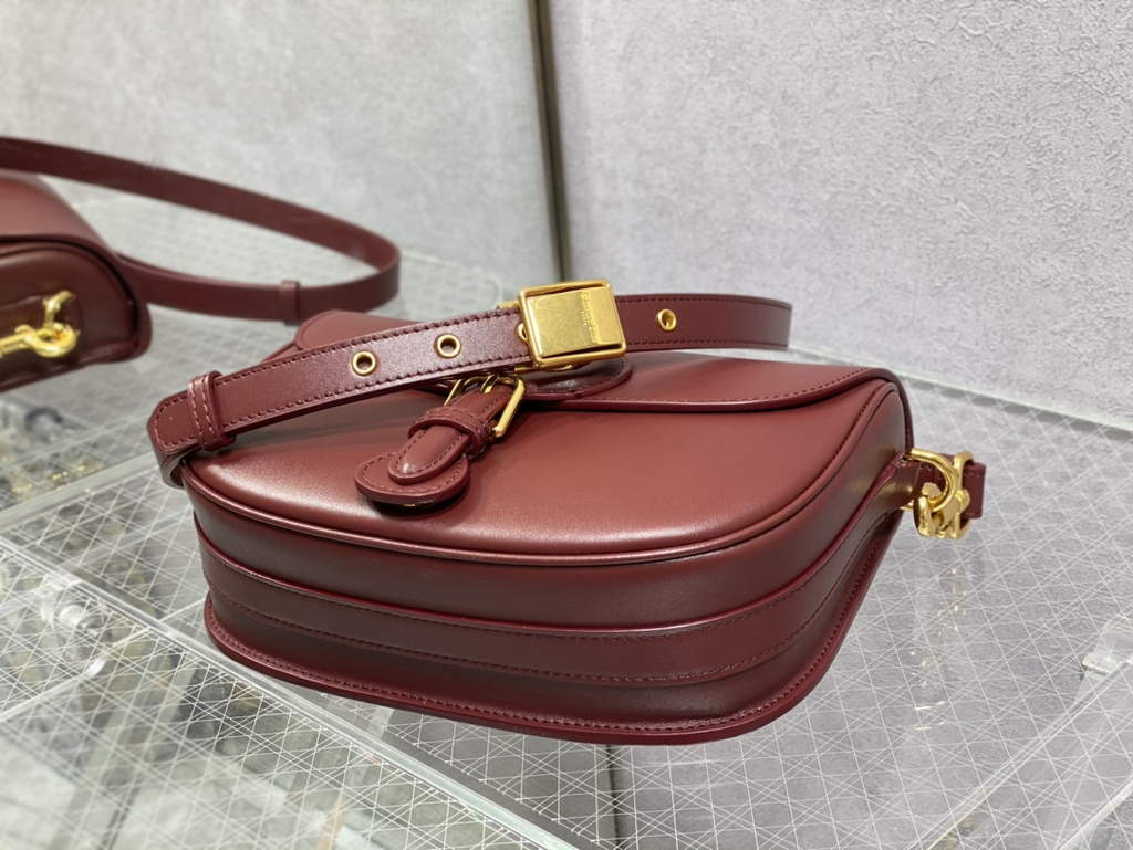 Dior Medium Bobby Bag M9319 Wine Red Box Calfskin - Default Title - View 7