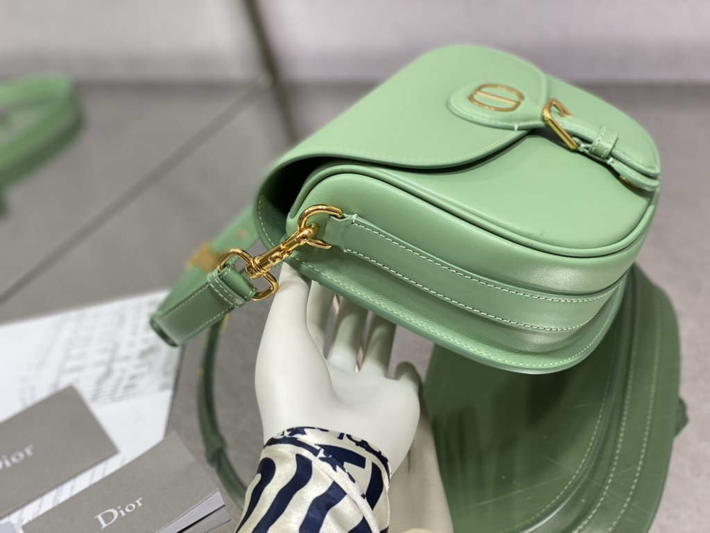 Dior Medium Bobby Bag M9319 Light Green Box Calfskin - Default Title - View 6