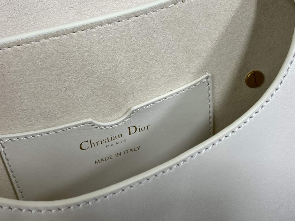 Dior Medium Bobby Bag M9319 White Box Calfskin - Default Title - View 9
