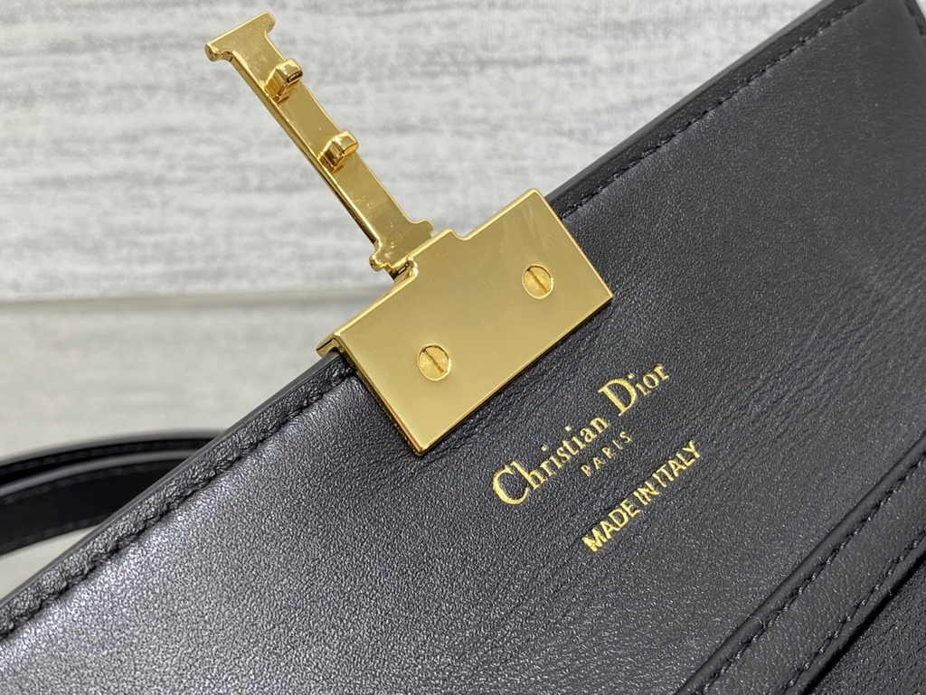 Dior Miss Montaigne Mini Bag S2356 Black Smooth Calfskin - Default Title - View 8