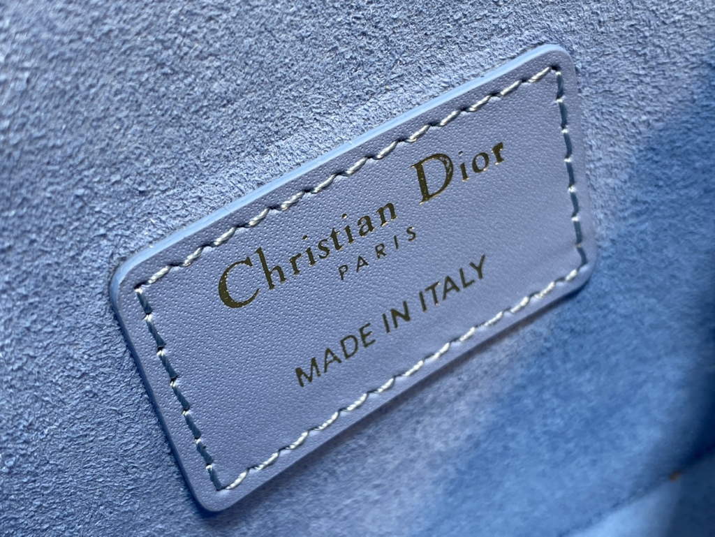 Dior S5127 Micro Bobby Bag Blue Box Calfskin - Default Title - View 9