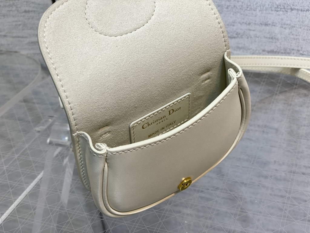 Dior S5127 Micro Bobby Bag Beige Box Calfskin - Default Title - View 8