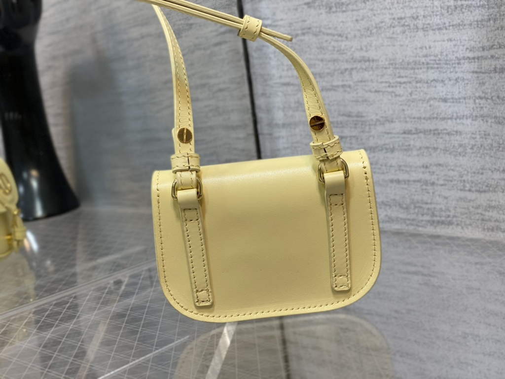 Dior S5127 Micro Bobby Bag Yellow Box Calfskin - Default Title - View 6