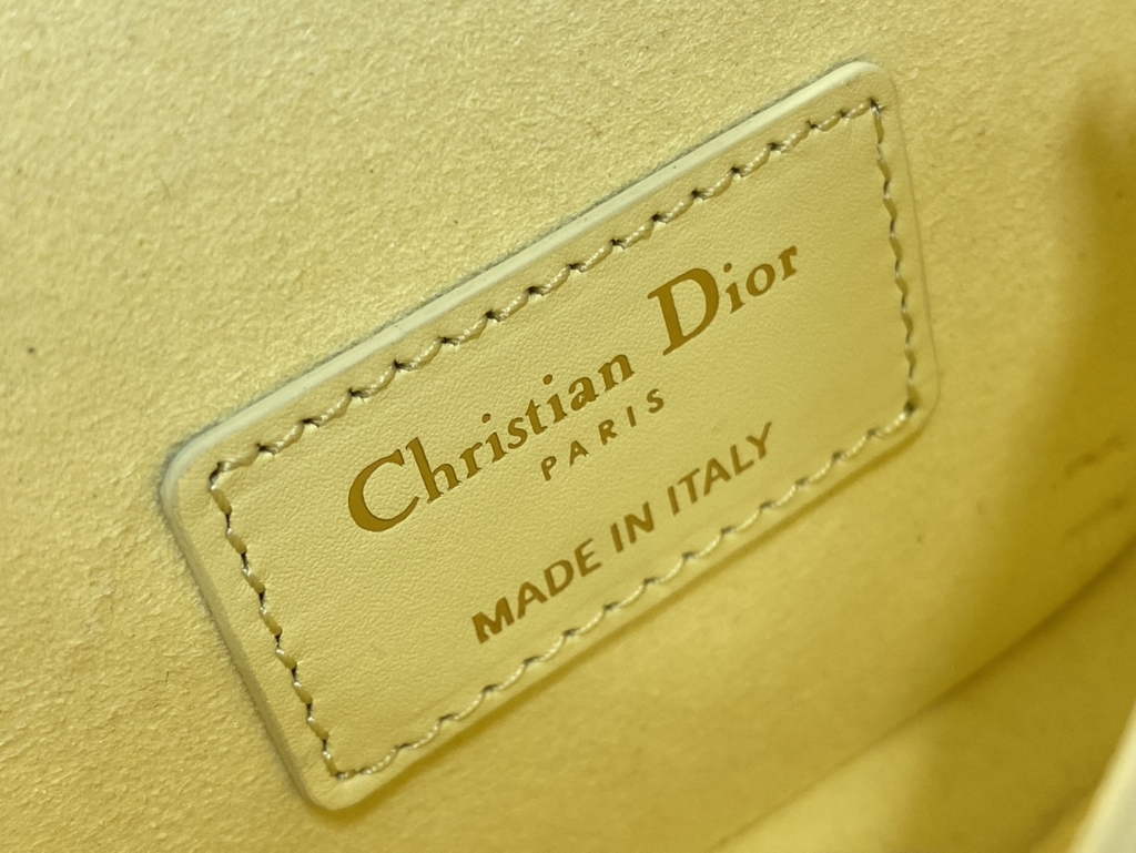 Dior S5127 Micro Bobby Bag Yellow Box Calfskin - Default Title - View 9