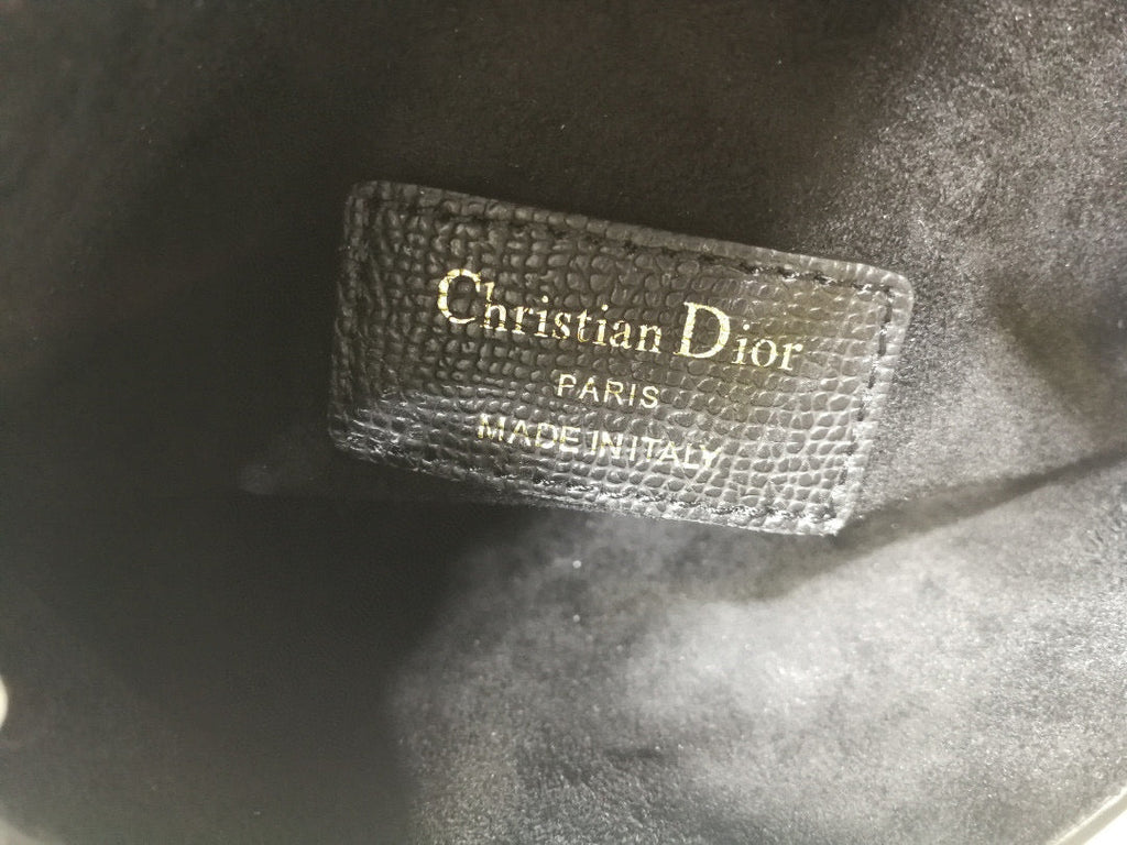 Dior S5632 Saddle Belt Bag Black grained calfskin - Default Title - View 7