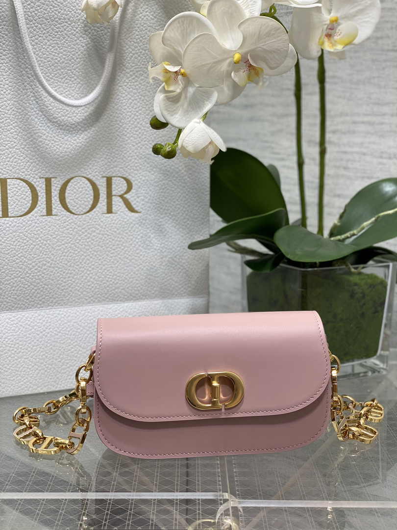 Dior Small 30 Montaigne Avenue Bag Pink Box Calfskin M9261 - Default Title - View 1