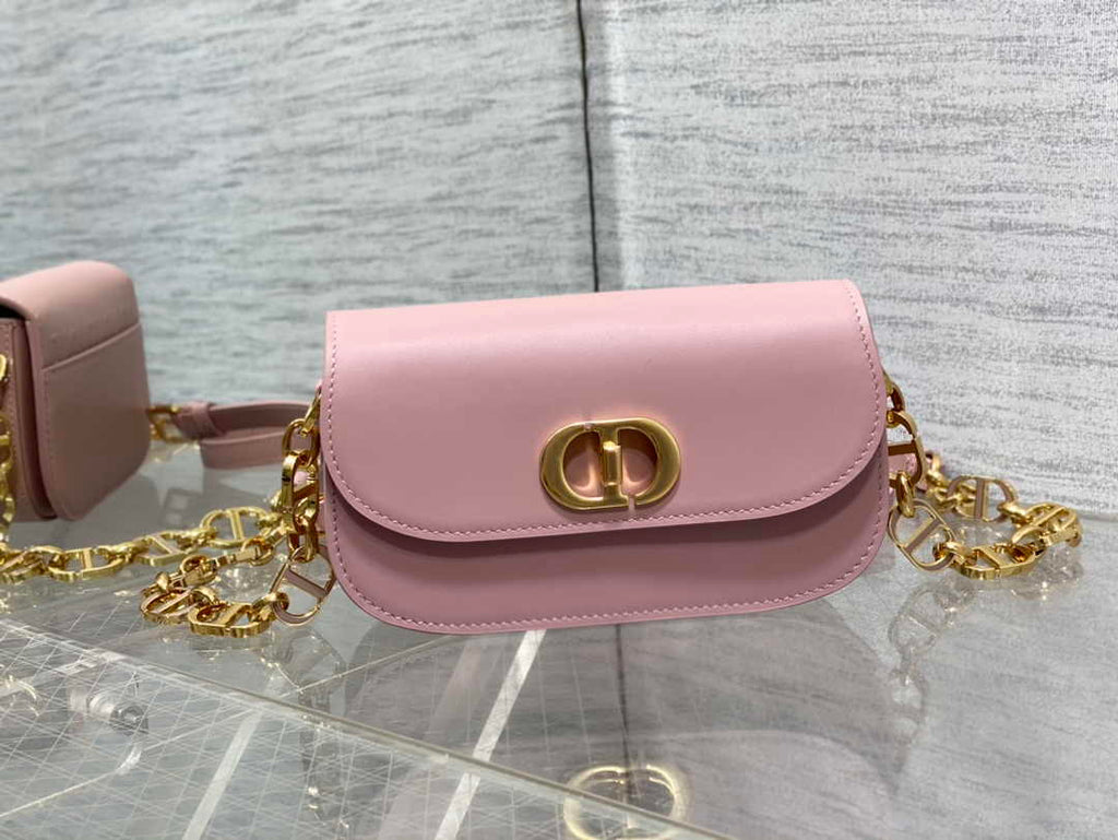 Dior Small 30 Montaigne Avenue Bag Pink Box Calfskin M9261 - Default Title - View 2