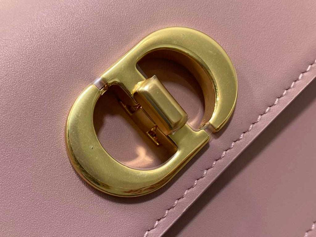 Dior Small 30 Montaigne Avenue Bag Pink Box Calfskin M9261 - Default Title - View 7