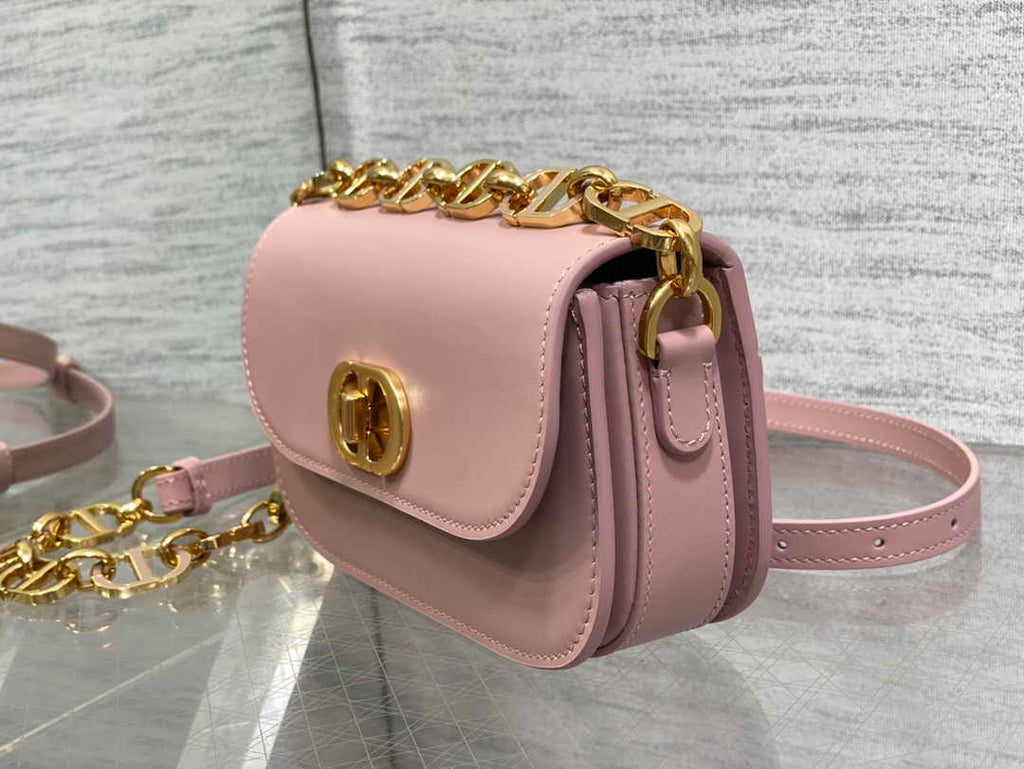 Dior Small 30 Montaigne Avenue Bag Pink Box Calfskin M9261 - Default Title - View 4
