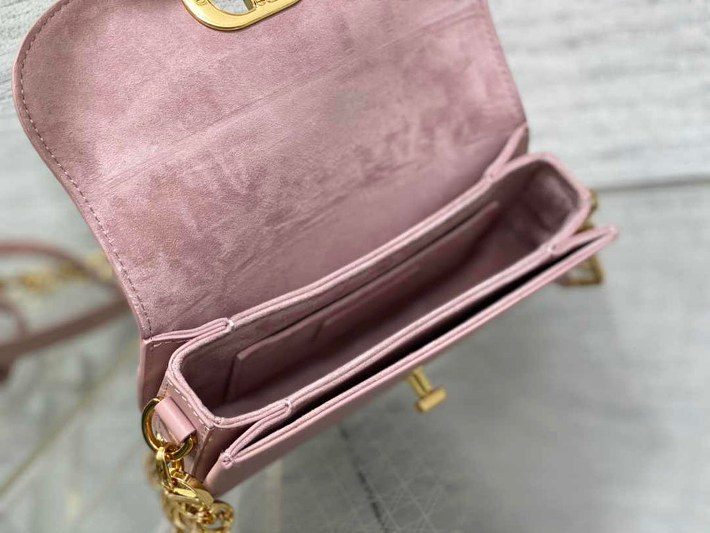 Dior Small 30 Montaigne Avenue Bag Pink Box Calfskin M9261 - Default Title - View 6