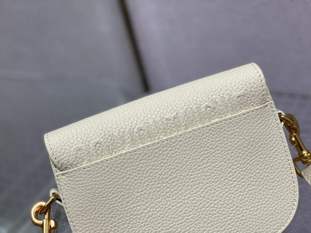 Dior Small Bobby Bag M9317 Beige Grained Calfskin - Default Title - View 7