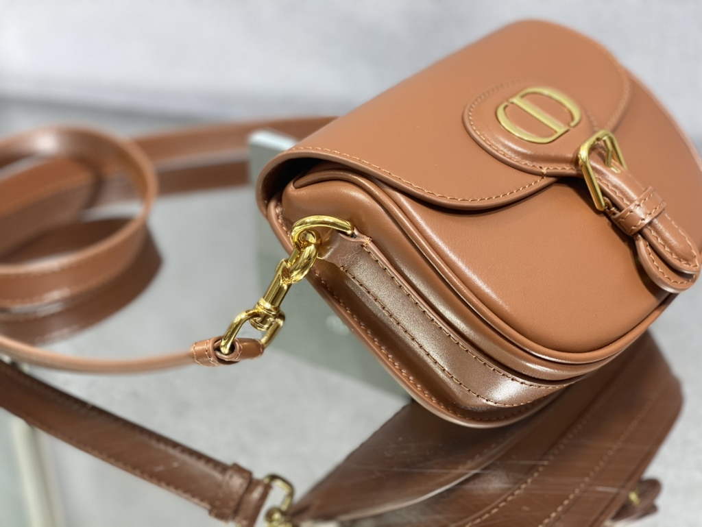Dior Small Bobby Bag M9317 Brown Box Calfskin - Default Title - View 6