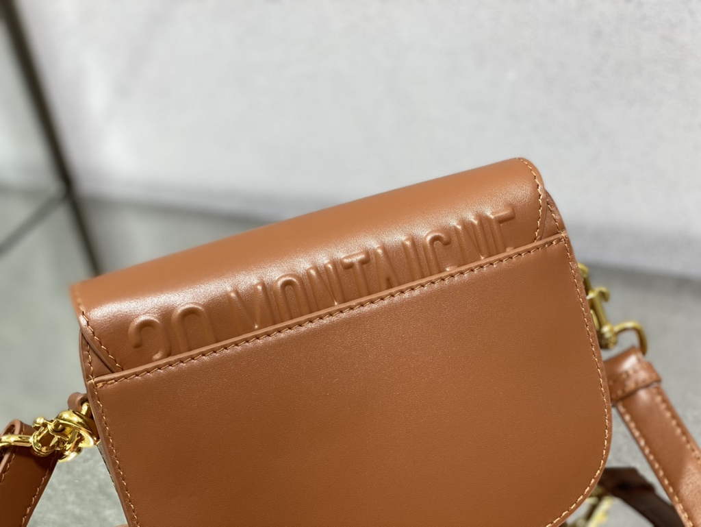 Dior Small Bobby Bag M9317 Brown Box Calfskin - Default Title - View 7
