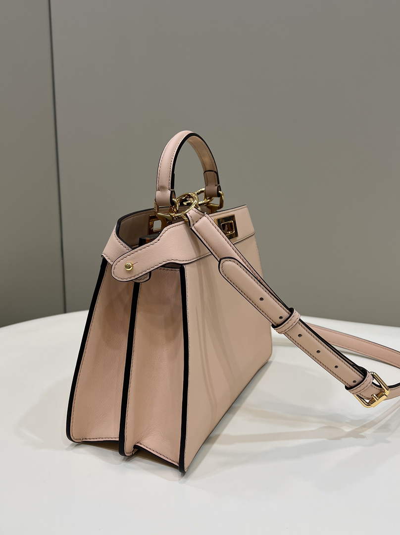Fendi 8BN327 Peekaboo Iseeu Small Bag Pink