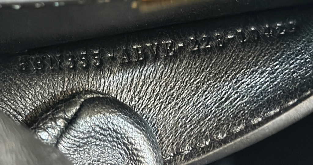 Fendi 8BN335 Peekaboo ISeeU Petite Bag Black Camellia leather