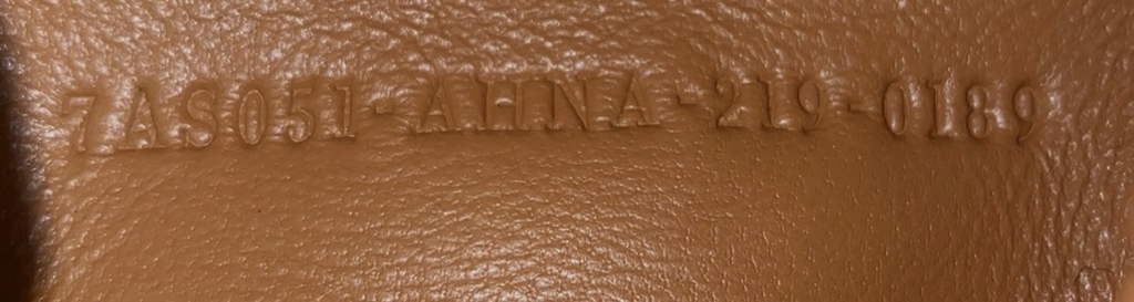 Fendi Nano First Charm Shoulder Bag 7AS051 Brown sheepskin bag