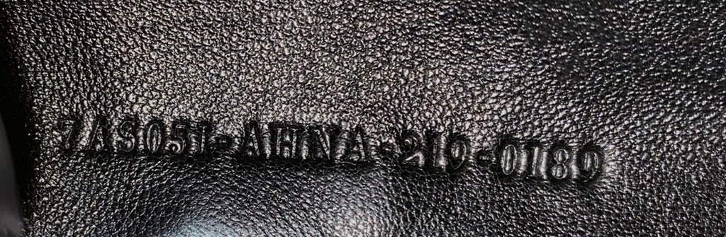 Fendi Nano First Charm Shoulder Bag 7AS051 Black sheepskin bag