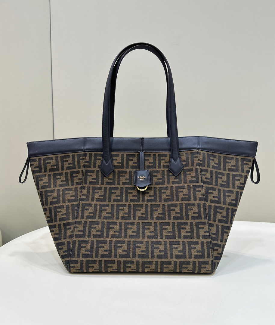 Fendi Origami Large 8BH415A  fabric with jacquard FF motif