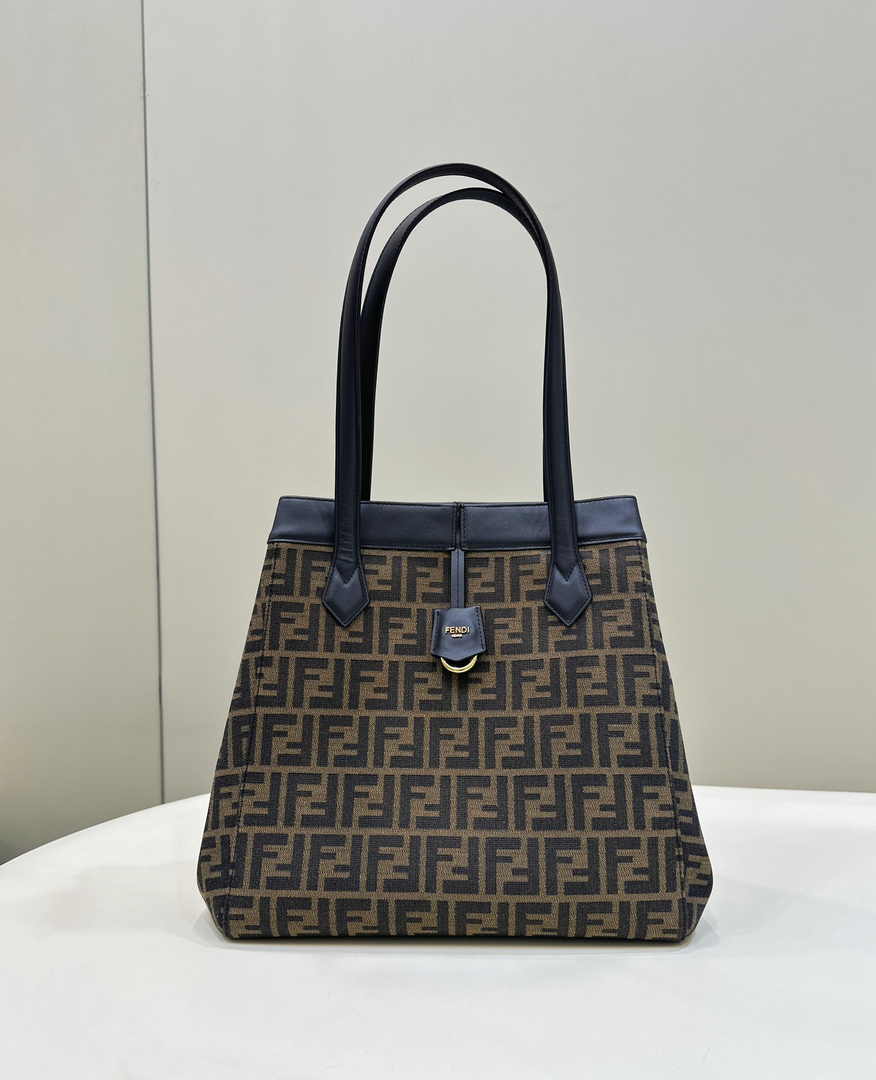 Fendi Origami Large 8BH415A  fabric with jacquard FF motif