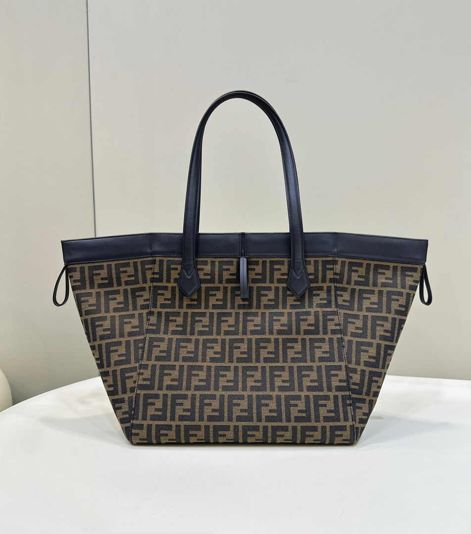 Fendi Origami Large 8BH415A  fabric with jacquard FF motif