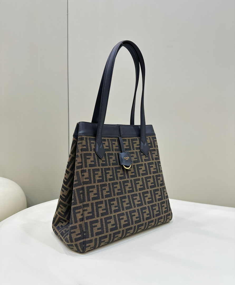 Fendi Origami Large 8BH415A  fabric with jacquard FF motif
