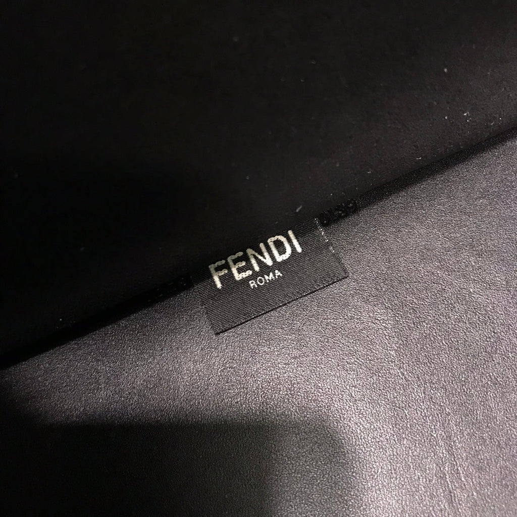 Fendi Sunshine Large Bag 8BH372 Black Leather Shopper