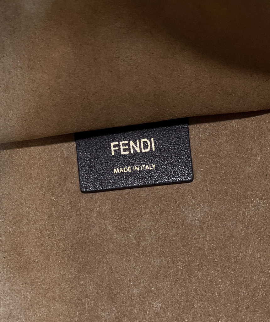 Fendi Sunshine Medium Bag 8BH386 Purple leather shopper
