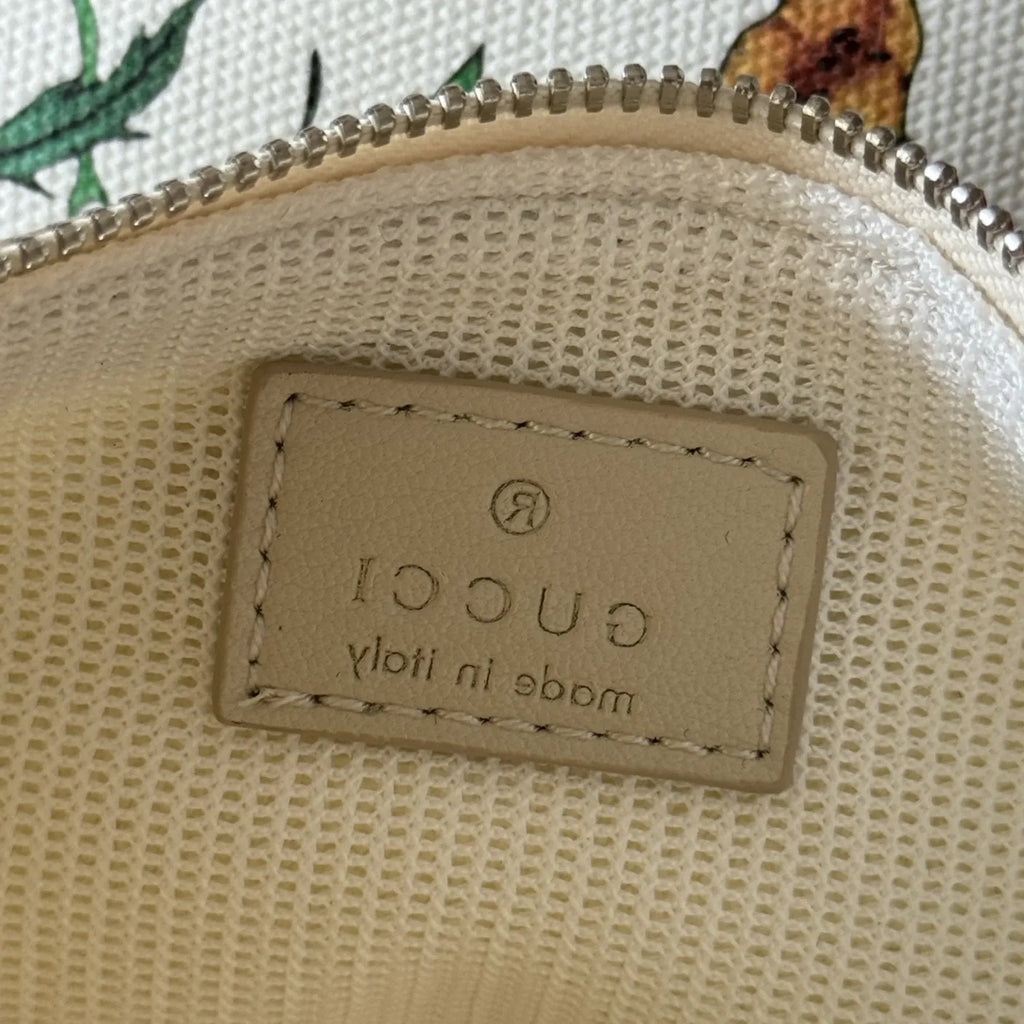 Gucci Giglio Flora large tote bag 853971 White leather