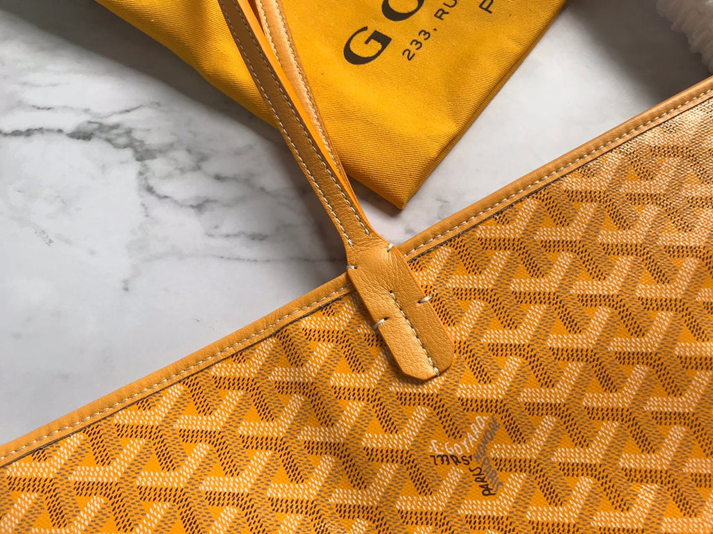 Goyard Artois MM Tote Bag GY020186 Yellow