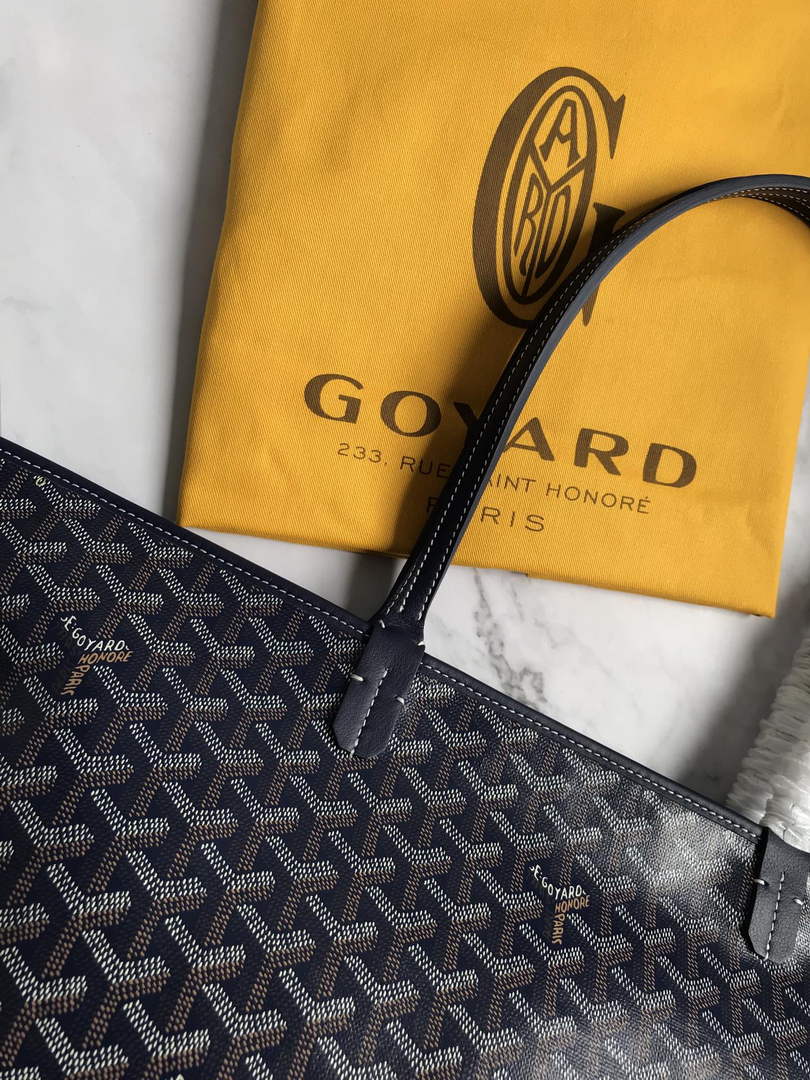 Goyard Artois MM Tote Bag GY020186 Navy Blue