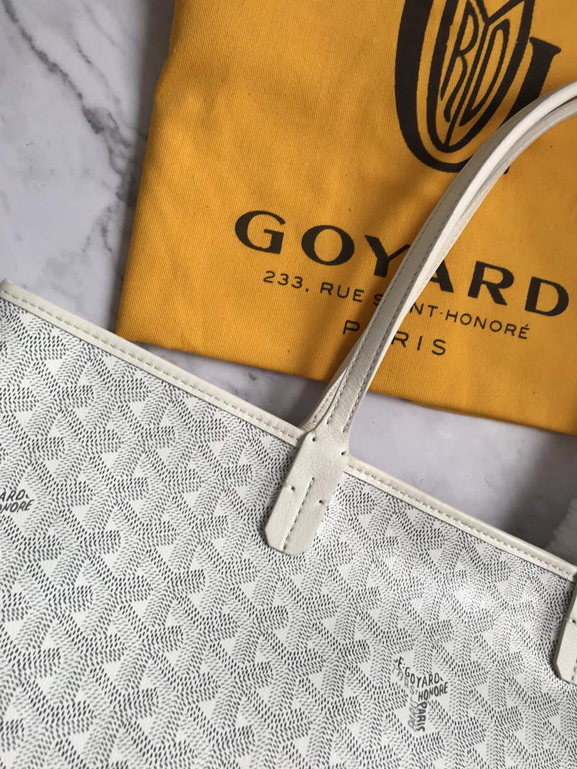 Goyard Artois PM Tote Bag GY020191 White