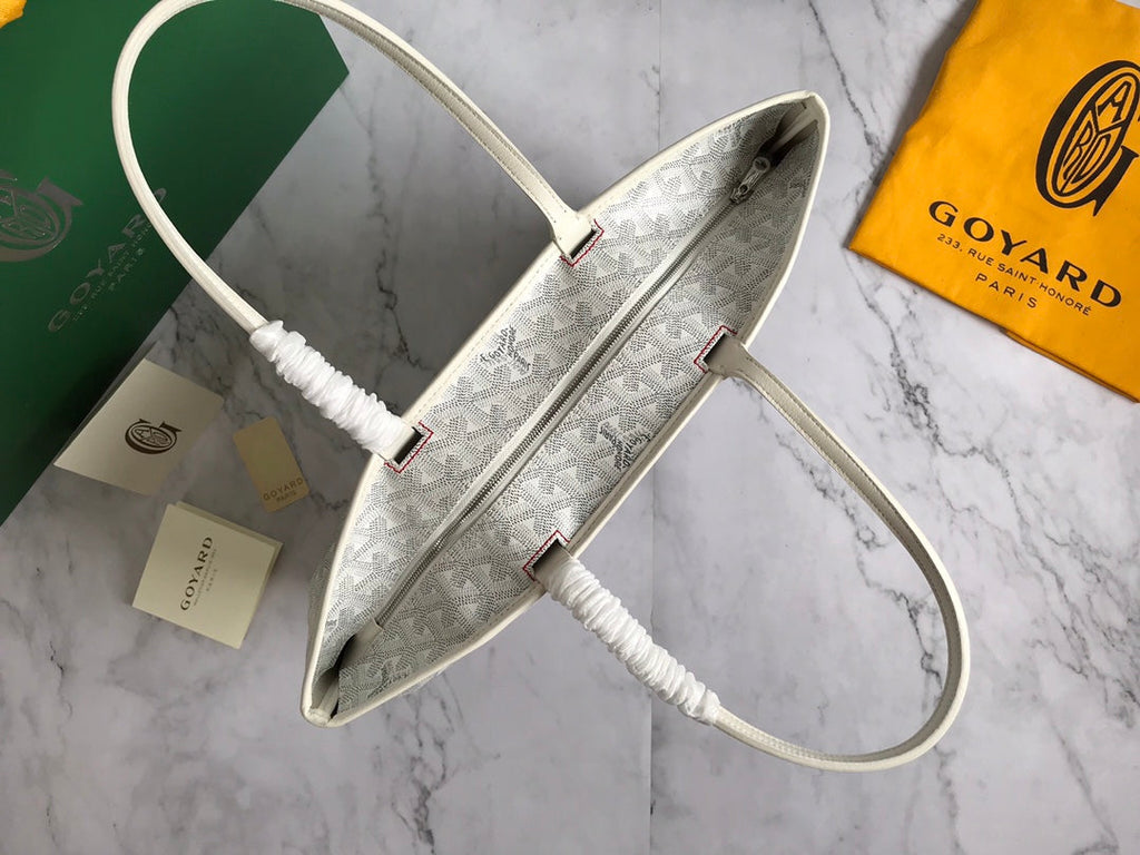 Goyard Artois PM Tote Bag GY020191 White