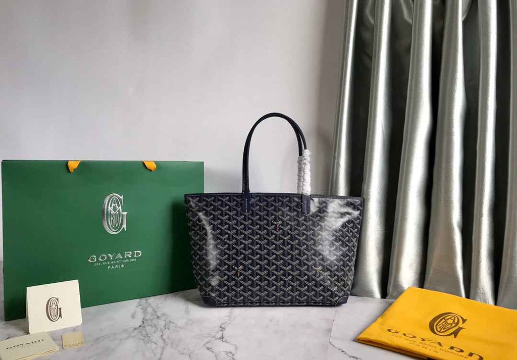 Goyard Artois PM Tote Bag GY020191 Navy Blue