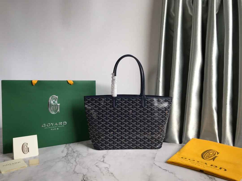 Goyard Artois PM Tote Bag GY020191 Navy Blue