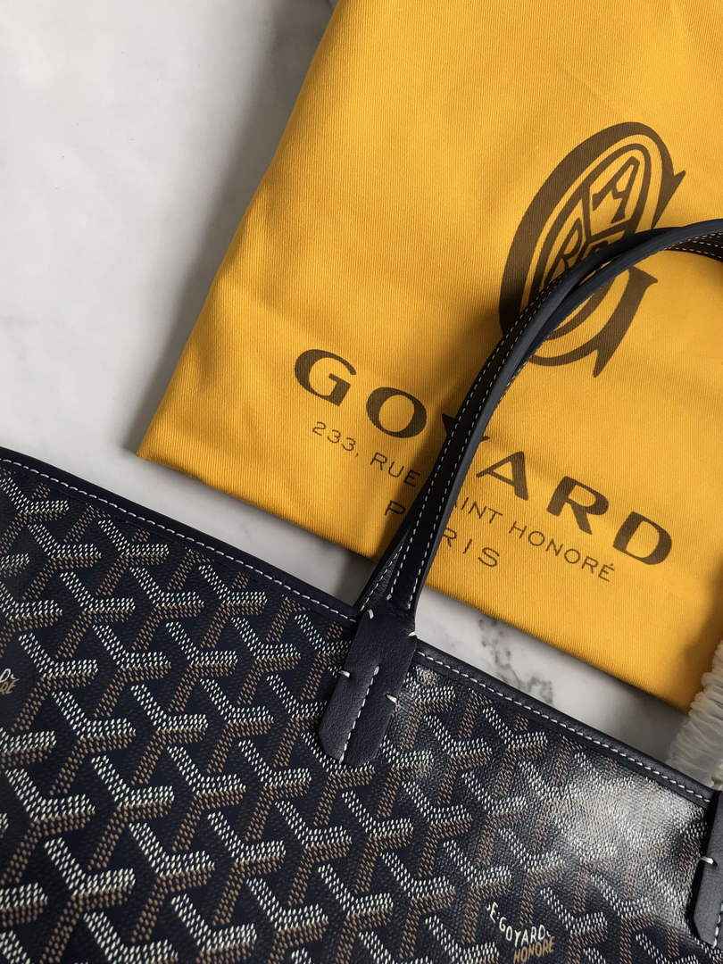 Goyard Artois PM Tote Bag GY020191 Navy Blue