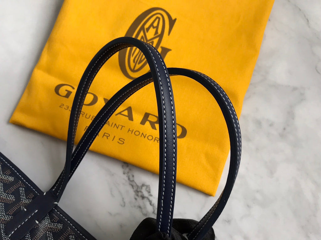Goyard Artois PM Tote Bag GY020191 Navy Blue