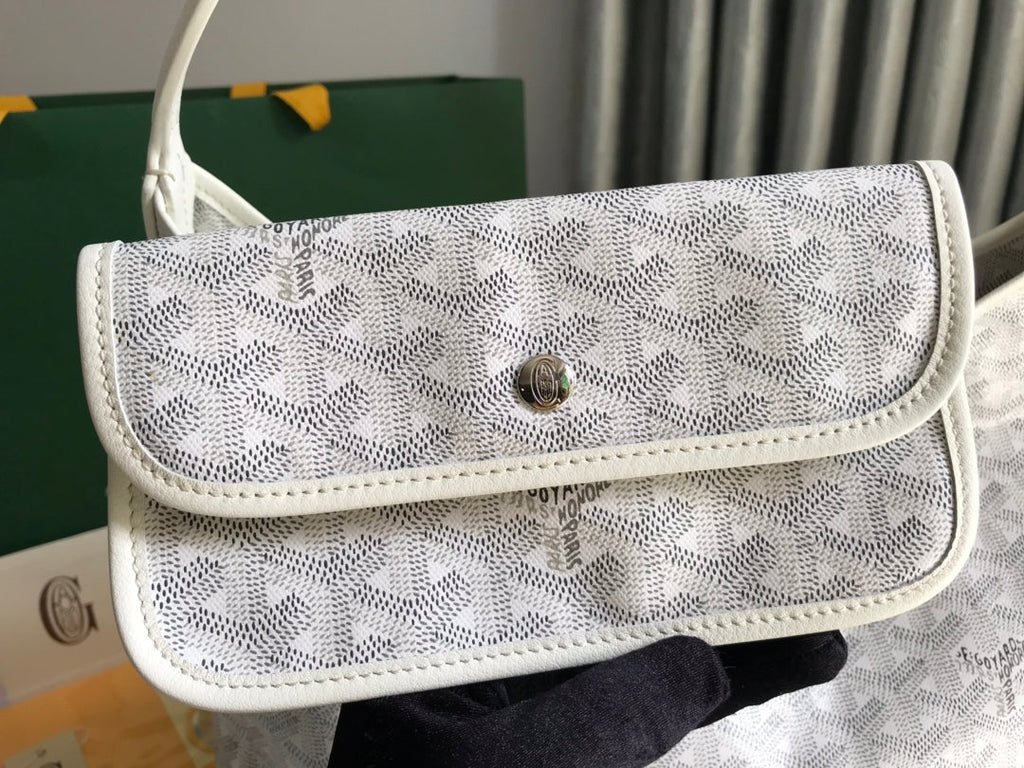 Goyard Bohemian Hobo Tote Bag GY020223 White