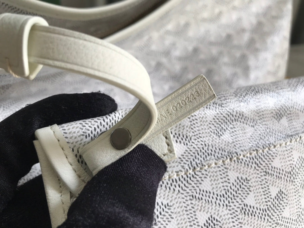 Goyard Bohemian Hobo Tote Bag GY020223 White