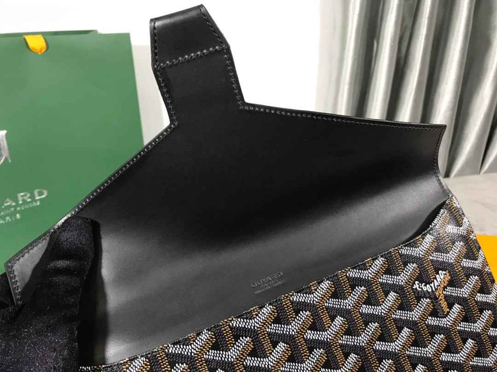 Goyard Camondo MM Horizontal Clutch GY020209 Black